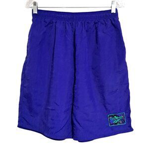 Vintage 90s Reebok Jazzy Nylon L Swim Shorts Elastic Waist Lightweight